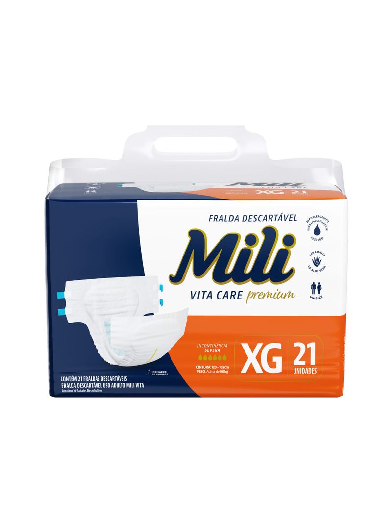 Fralda-Mili-Vita-Care-Geriatrica-Com-21-Tamanho-Xg-Severa