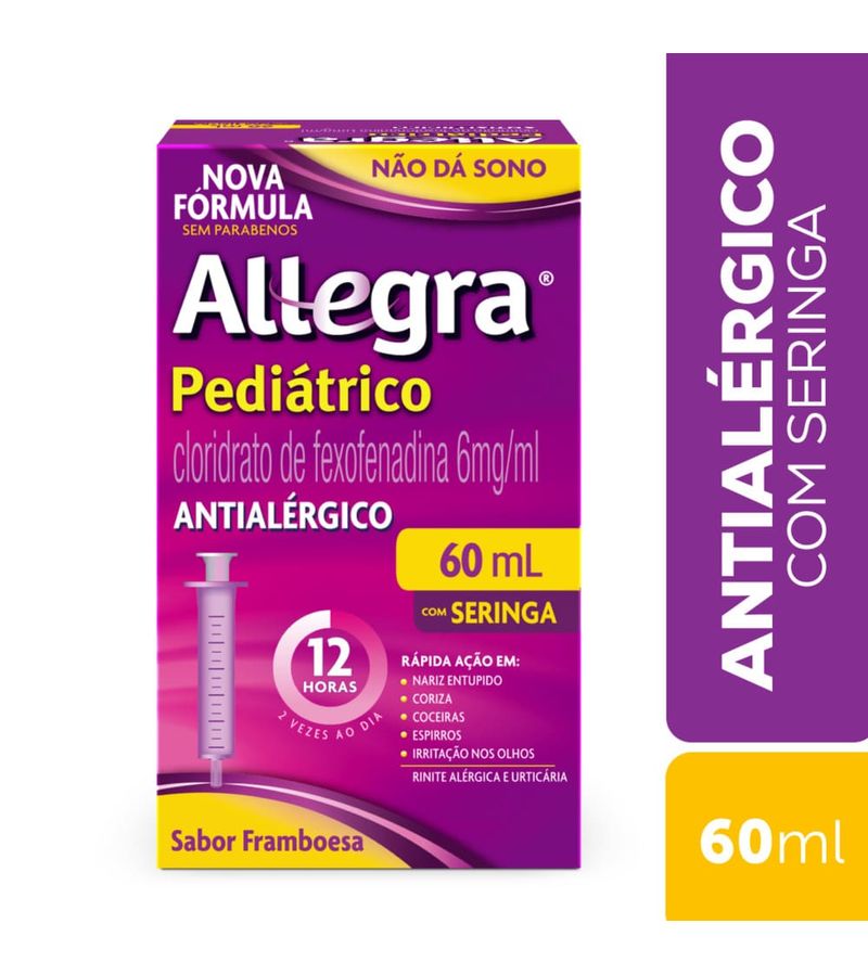 Antialergico-Infantil-Allegra®-Pediatrico-6mg-ml-Suspensao-Oral-60ml