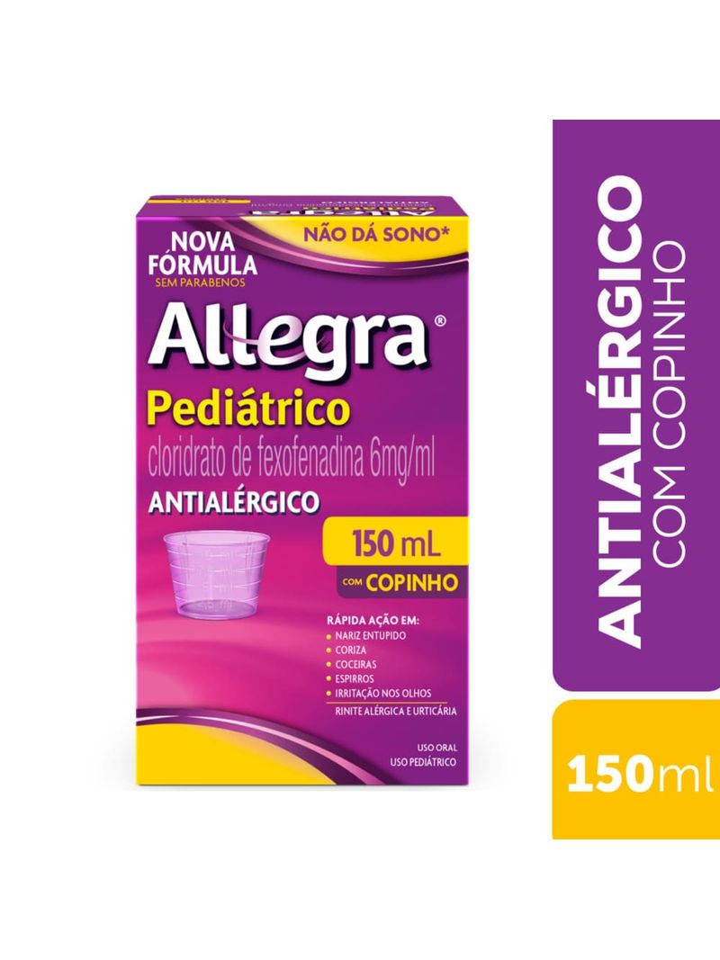 Allegra-Pediatrico-150ml-6mg-ml-Sabor-Framboes-Com-Copo-Dosador