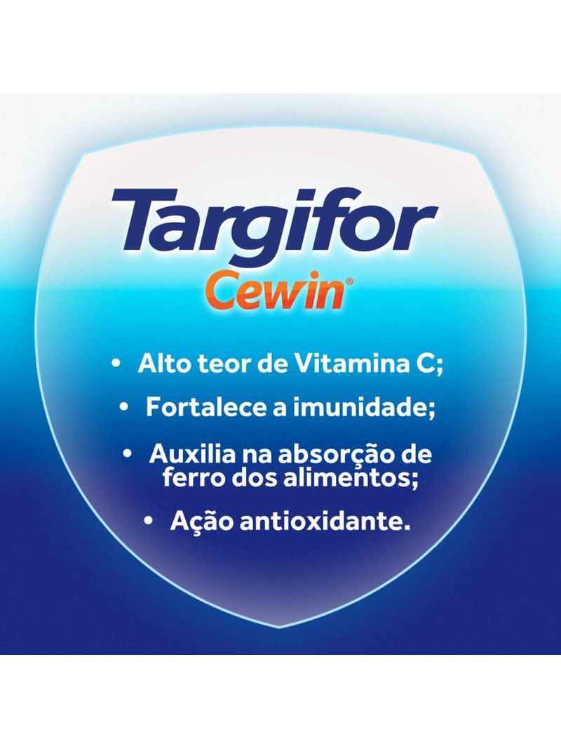 Targifor-Cewin-1g-Com-10-Comprimidos-Efervescentes-Sabor-Laranja