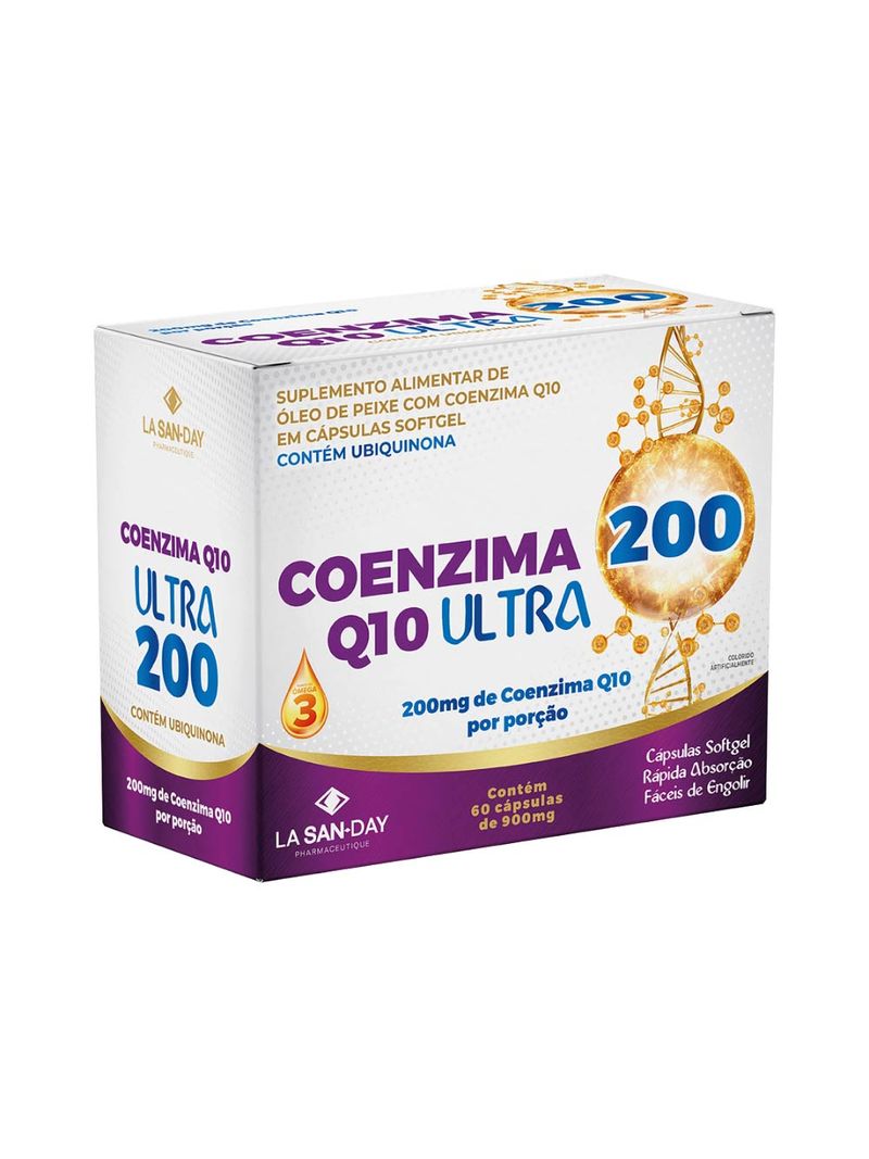 Coenzima-Q10-Ultra-200-Lasanday-Com-60-Capsulas-200mg
