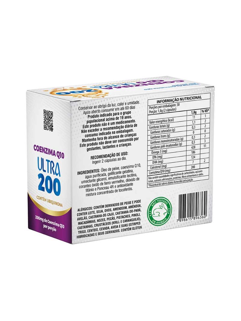 Coenzima-Q10-Ultra-200-Lasanday-Com-60-Capsulas-200mg