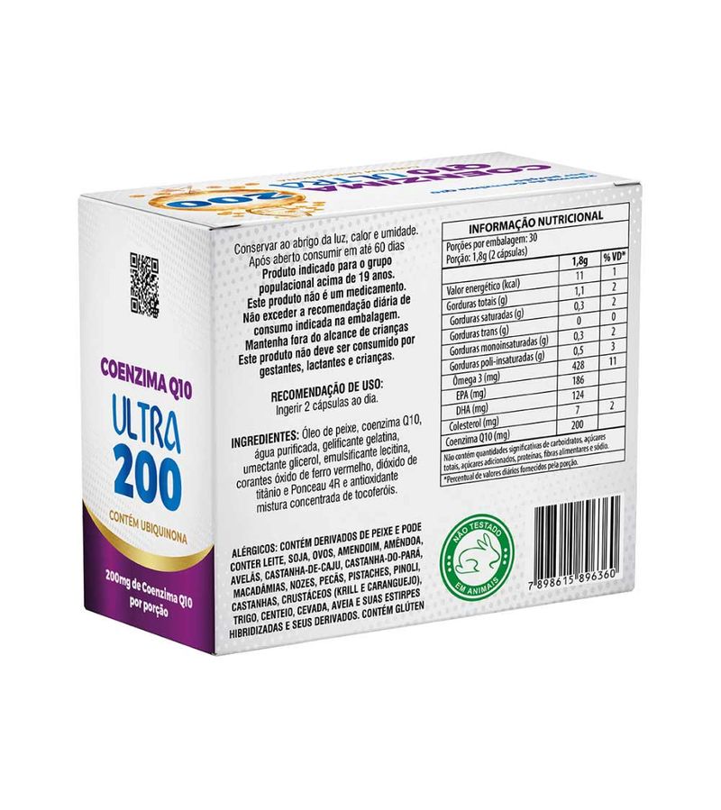 Coenzima-Q10-Ultra-200-Lasanday-Com-60-Capsulas-200mg