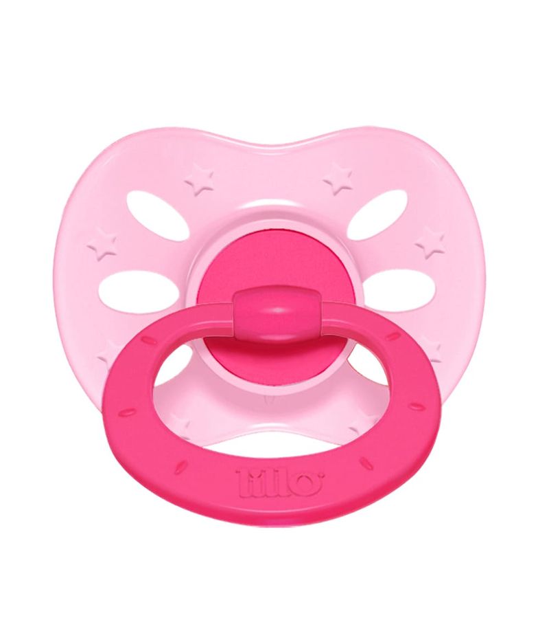 Chupeta-Lillo-Ortodontica-Silicone-Rosa-N.2