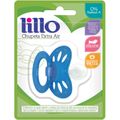 Chupeta Lillo Silicone Ortodontico Azul