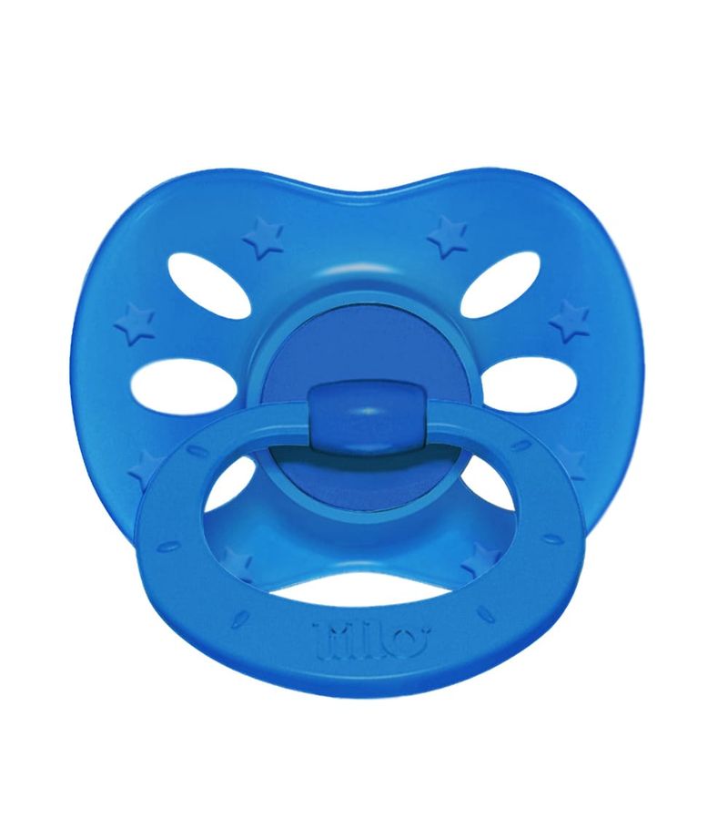 Chupeta-Lillo-Silicone-Ortodontico-Azul