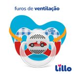 Chupeta-Lillo-Funny-Silicone-Ortodontico-Azul-N.2-Ref-649720