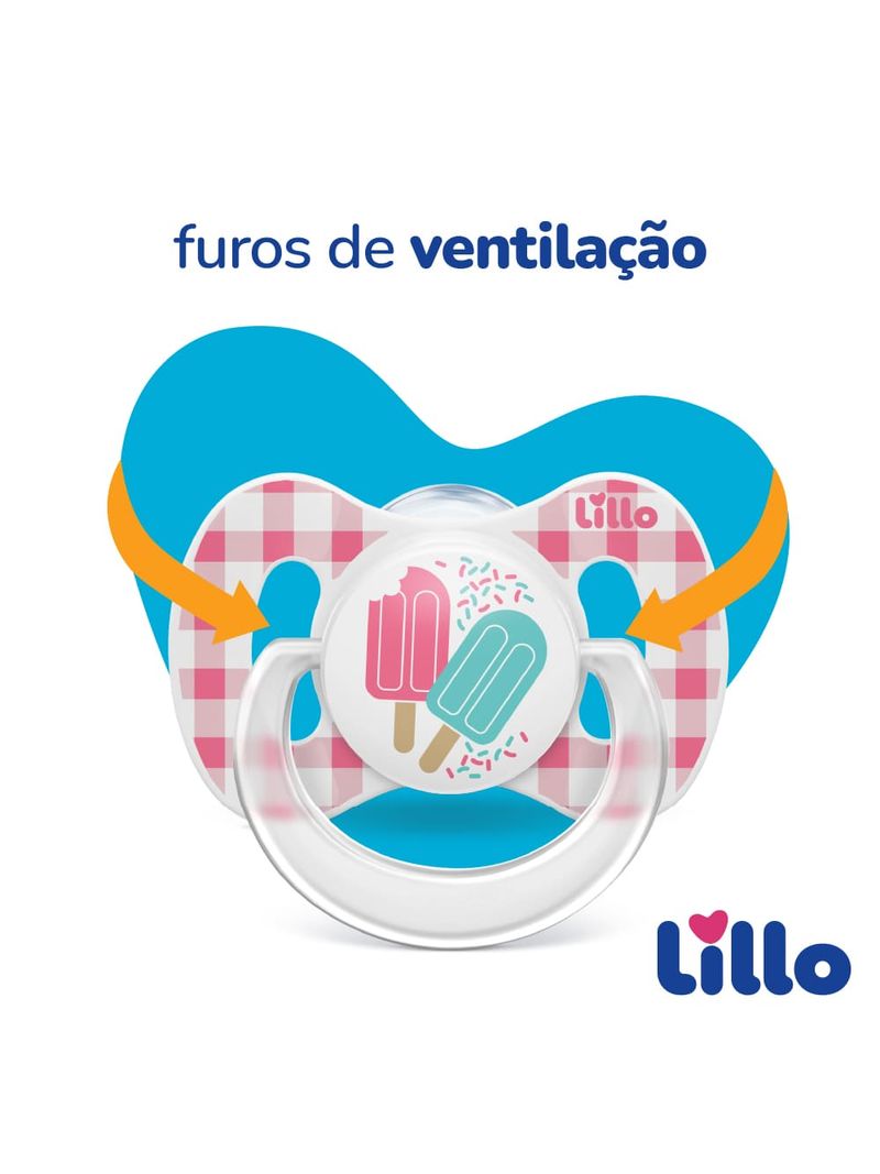 Chupeta-Lillo-Funny-Silicone-Ortodontico-Rosa-N.2-Ref-649730