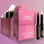 Kit-Lunis-Encanto---Batom-Nude-2g---Balm-Transparente-2g