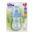 Mamadeira Lillo Evolution 240ml Com Alca Azul