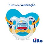 Chupeta-Lillo-Silicone-6-Meses-Azul-Com-2-Unidades-Bico-Silicone