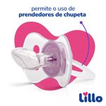 Chupeta-Lillo-Silicone-6-Meses-Azul-Com-2-Unidades-Bico-Silicone