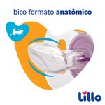 Chupeta-Lillo-Silicone-6-Meses-Azul-Com-2-Unidades-Bico-Silicone