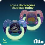 Chupeta-Lillo-Silicone-6-Meses-Azul-Com-2-Unidades-Bico-Silicone