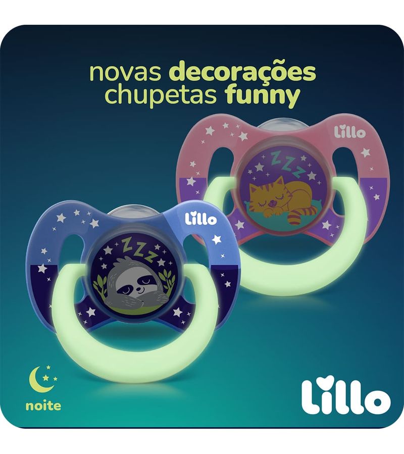 Chupeta-Lillo-Silicone-6-Meses-Azul-Com-2-Unidades-Bico-Silicone