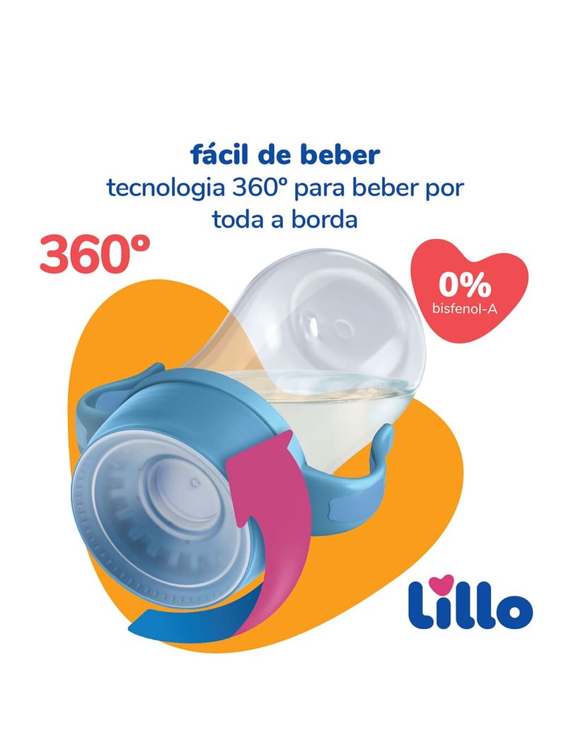 Copo-Lillo-Super-Evolution-360-300ml-Menina-Rosa
