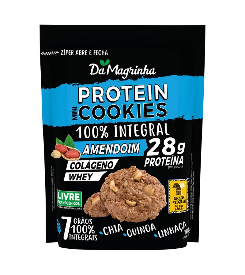Mini-Cookies-Magrinha-Protein-100gr-Amendoim
