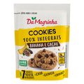 Cookies Magrinha 100% Integral 150gr Banana E Cacau