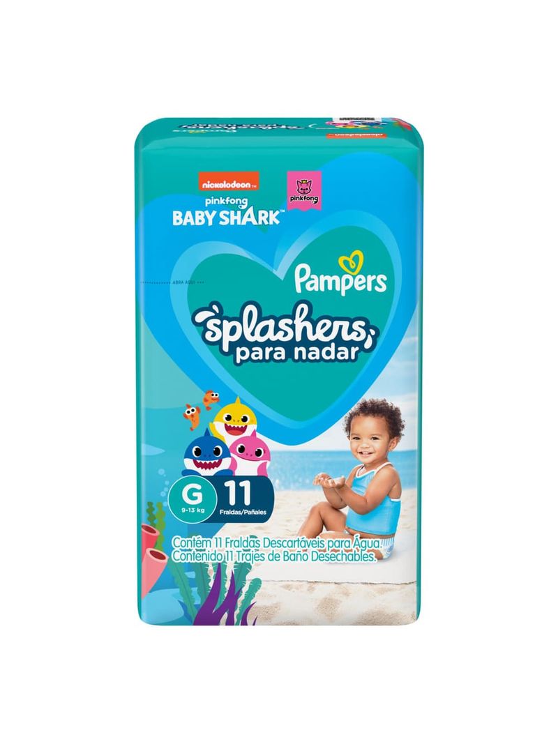 Fralda-Pampers-Splashers-Com-11-Tamanho-G