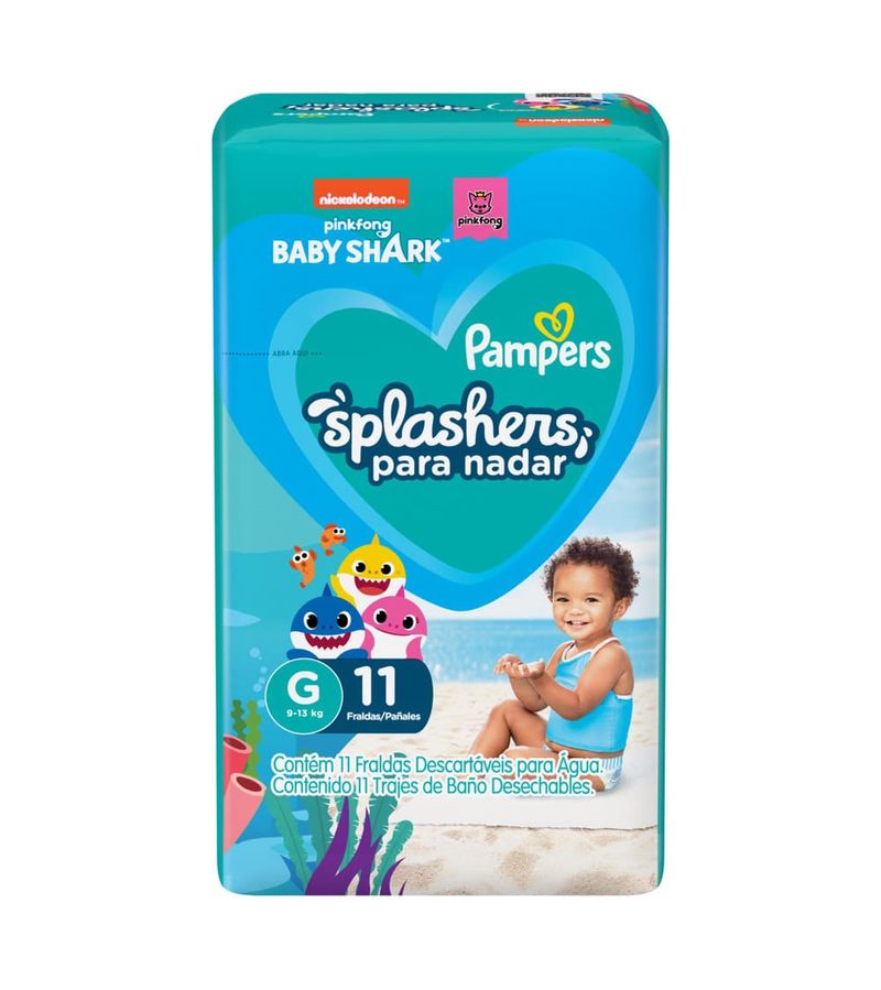 Fralda-Pampers-Splashers-Com-11-Tamanho-G