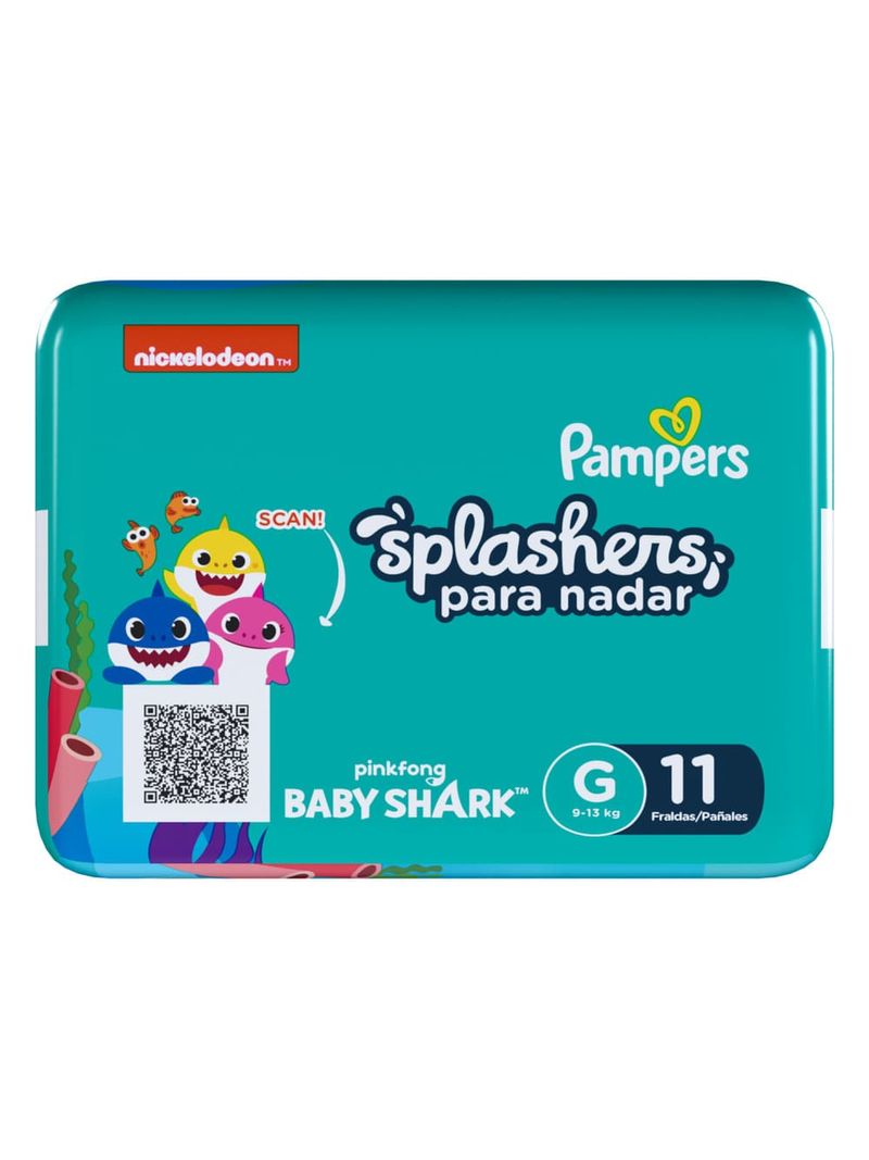 Fralda-Pampers-Splashers-Com-11-Tamanho-G