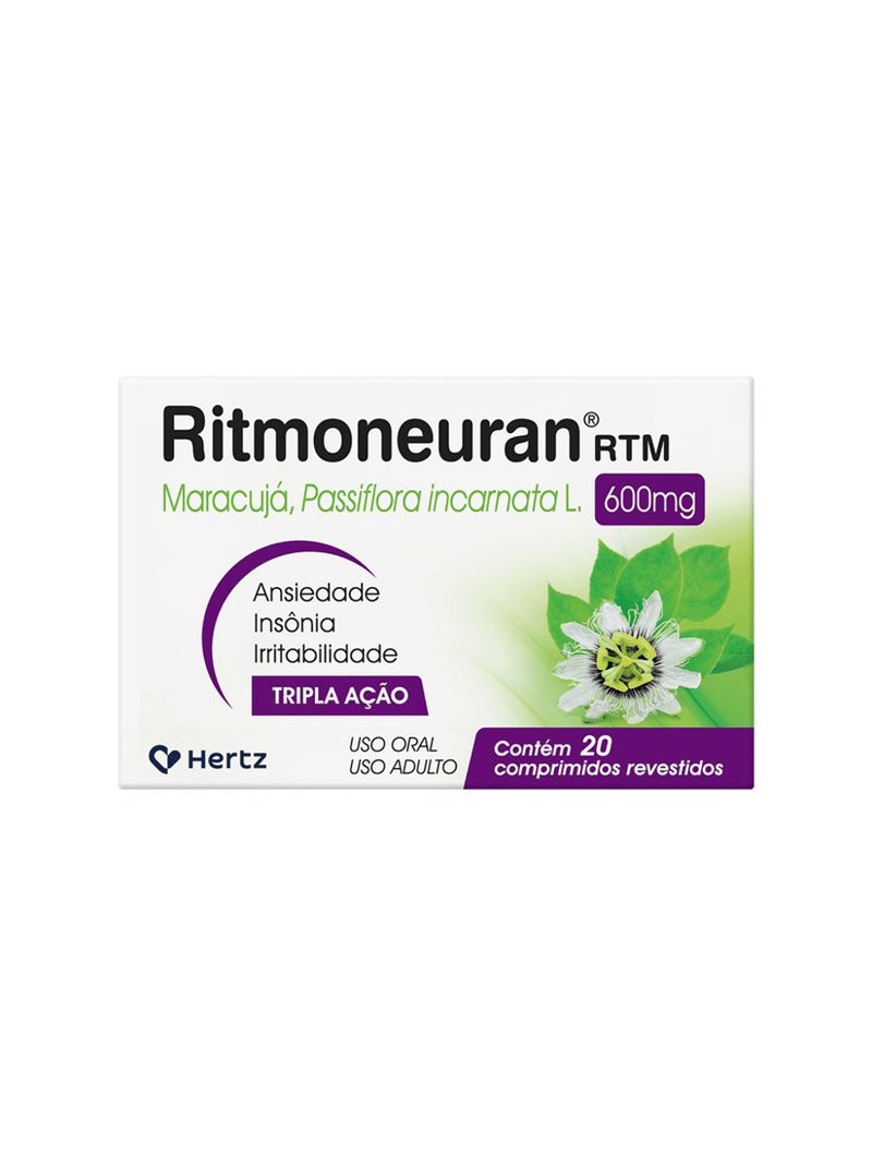 Ritmoneuran-Rtm-Com-20-Comprimidos-Revestidos-600mg