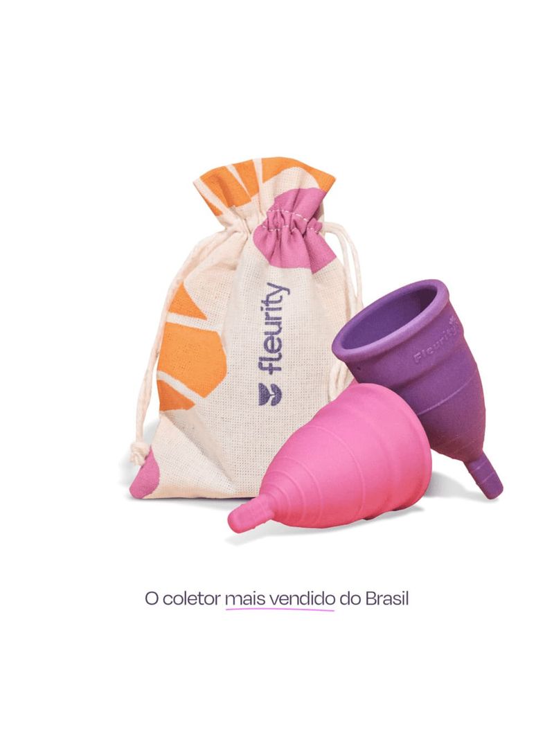 Coletor-Menstrual-Fleurity-Tipo-2-Com-2-Unidades