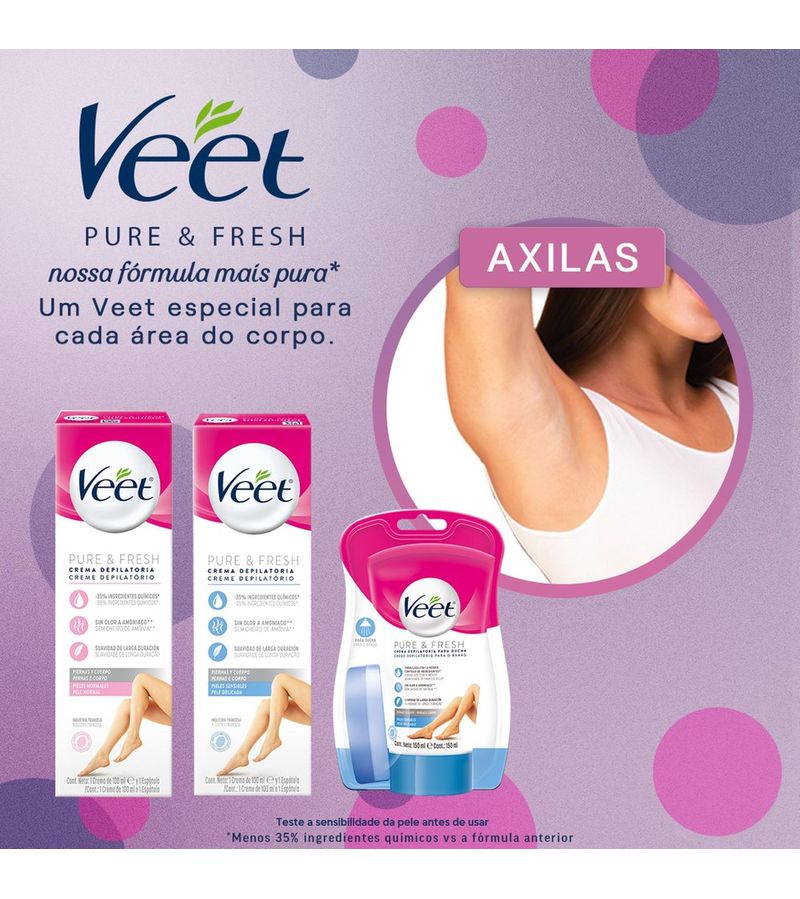 Creme-Depilatorio-Veet-Para-Banho-Pure-<->-<->-Fresh-150ml-Peles--Delicadas