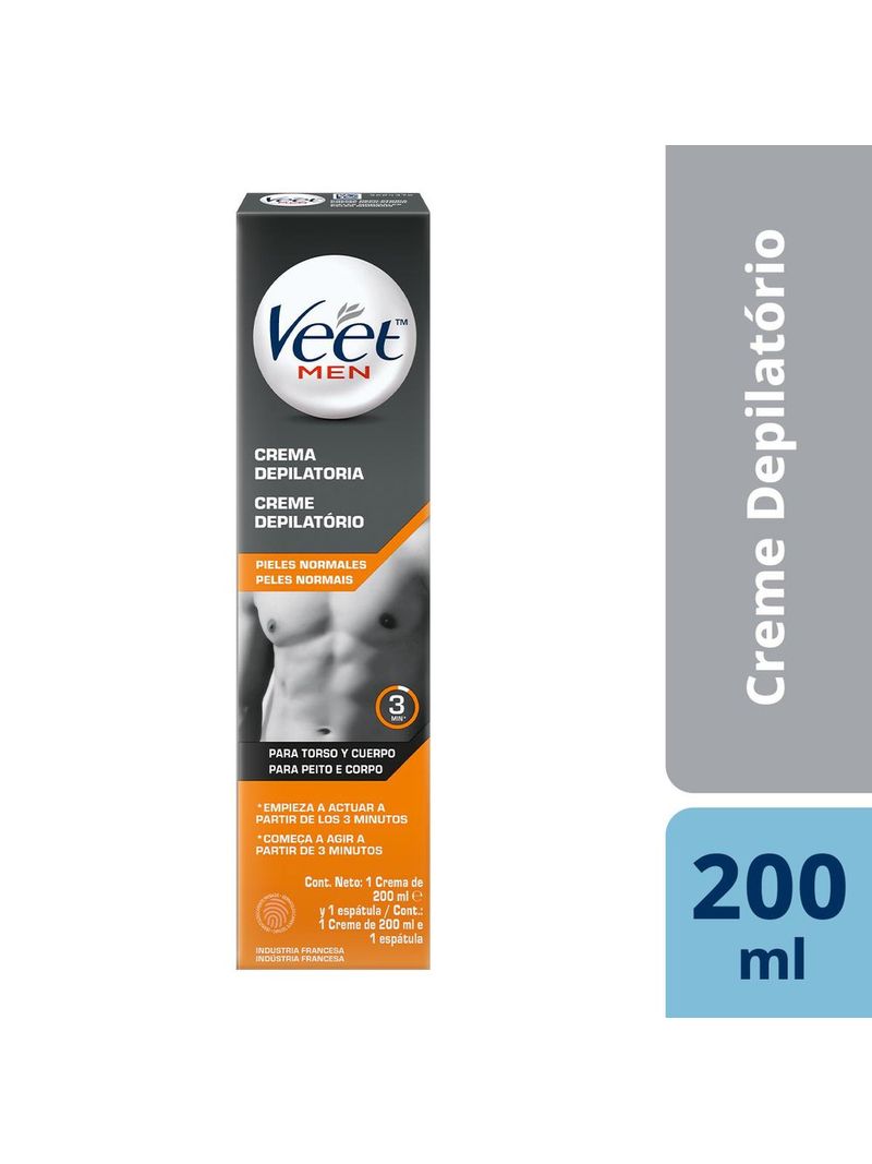 Creme-Depilatorio-Veet-Men-200ml-Peles-Normais