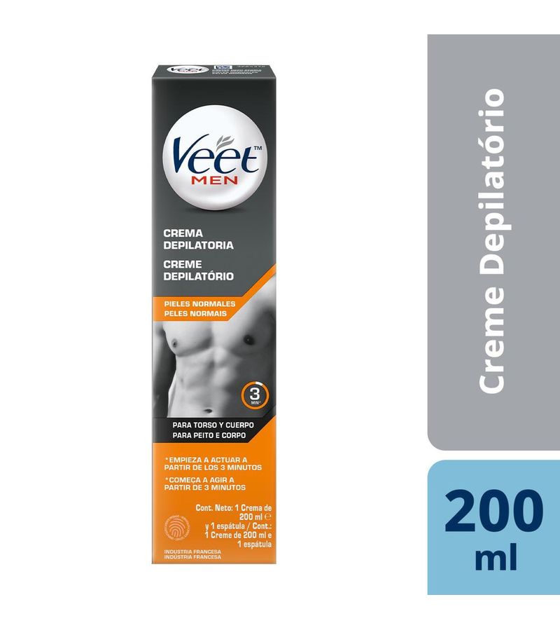 Creme-Depilatorio-Veet-Men-200ml-Peles-Normais