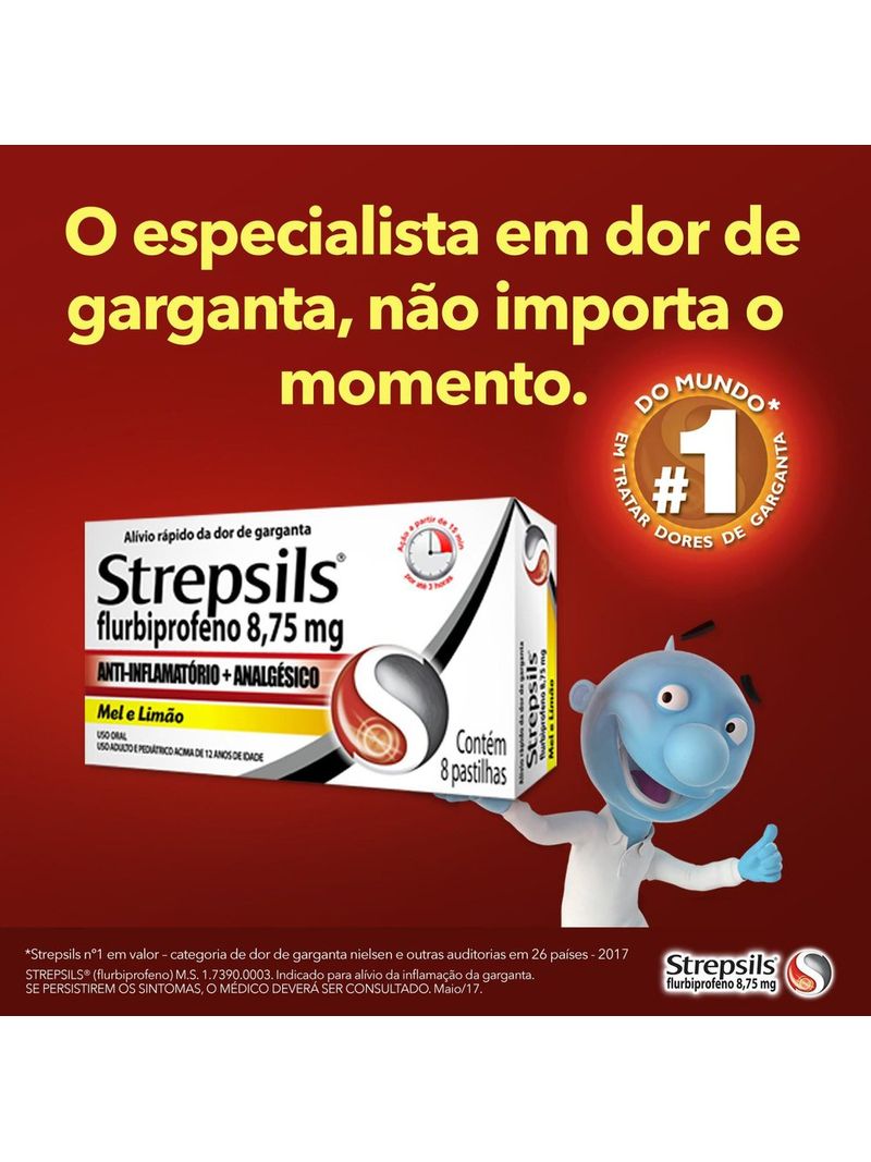 Pastilhas-Para-Garganta-Strepsils-Sabor-Mel-E-Limao---Caixa-8-Pastilhas
