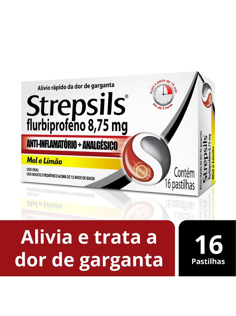 Pastilhas-Para-Garganta-Strepsils-Sabor-Mel-E-Limao---Caixa-16-Pastilhas