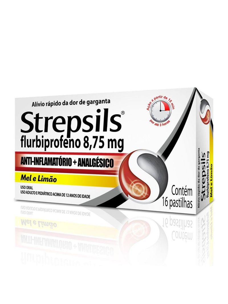 Pastilhas-Para-Garganta-Strepsils-Sabor-Mel-E-Limao---Caixa-16-Pastilhas