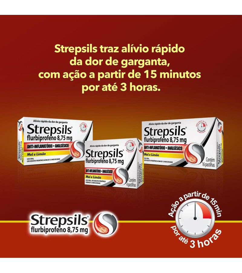 Pastilhas-Para-Garganta-Strepsils-Sabor-Mel-E-Limao---Caixa-16-Pastilhas