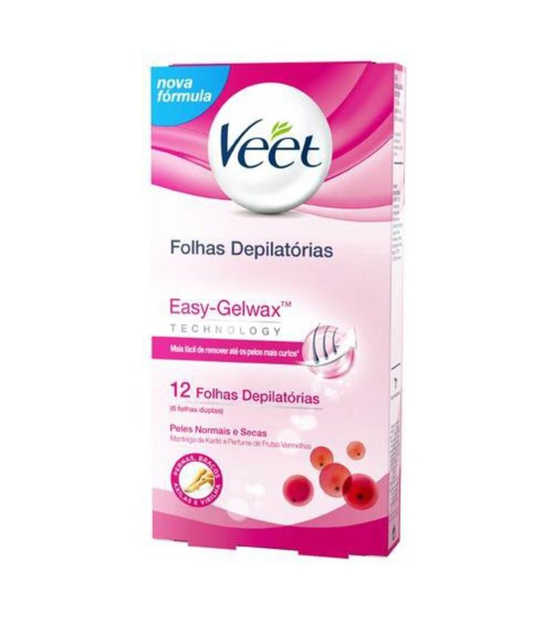 Cera-Fria-Corporal-Veet-Peles-Normais-E-Secas---12-Folhas