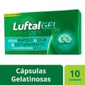 Antigases Luftal Gel Caps Simeticona 125mg - 10 Capsulas Gelatinosas