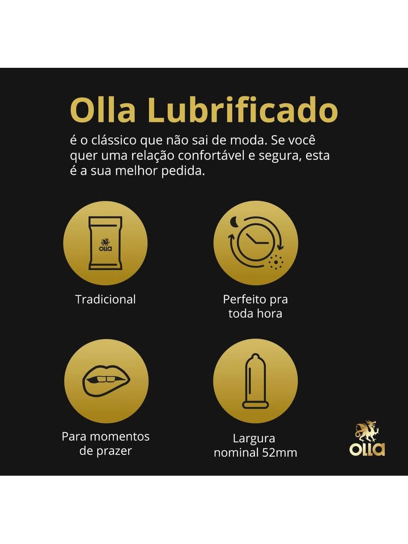 Preservativo-Camisinha-Olla-Lubrificado---Leve-8-Pague-6-Unidades
