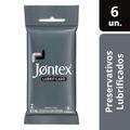 Preservativo Jontex Lubrificado Com 6 Unidades
