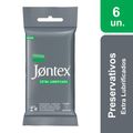 Preservativo Camisinha Jontex Extra Lubrificado - 6 Unidades