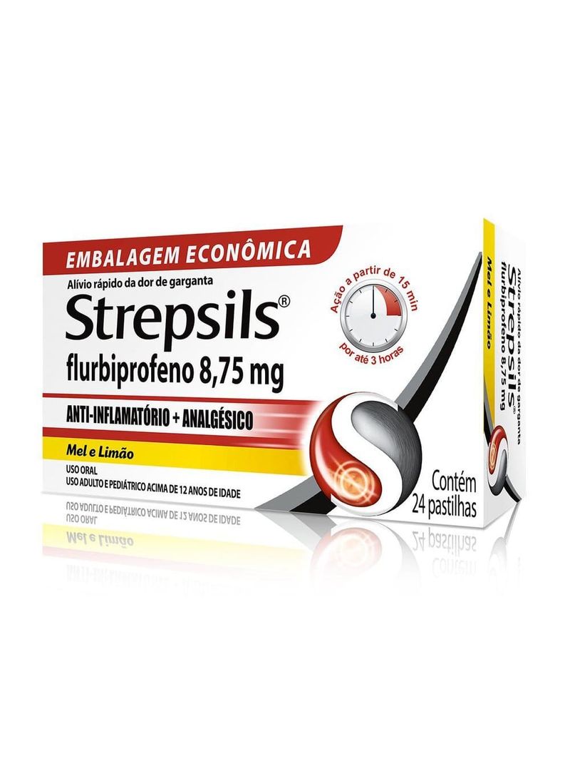 Pastilhas-Para-Garganta-Strepsils-Sabor-Mel-E-Limao---Caixa-24-Pastilhas