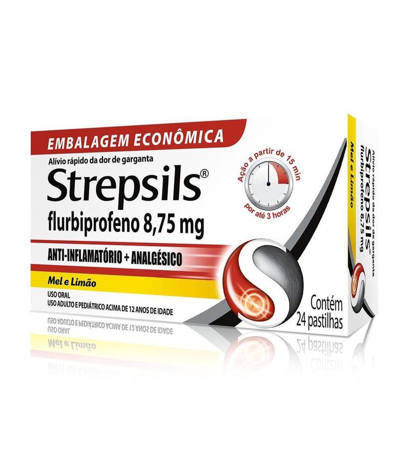 Pastilhas-Para-Garganta-Strepsils-Sabor-Mel-E-Limao---Caixa-24-Pastilhas