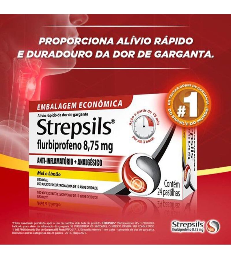 Pastilhas-Para-Garganta-Strepsils-Sabor-Mel-E-Limao---Caixa-24-Pastilhas