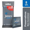 Preservativo Camisinha Jontex Sensitive - Leve 8 Pague 7 Unidades