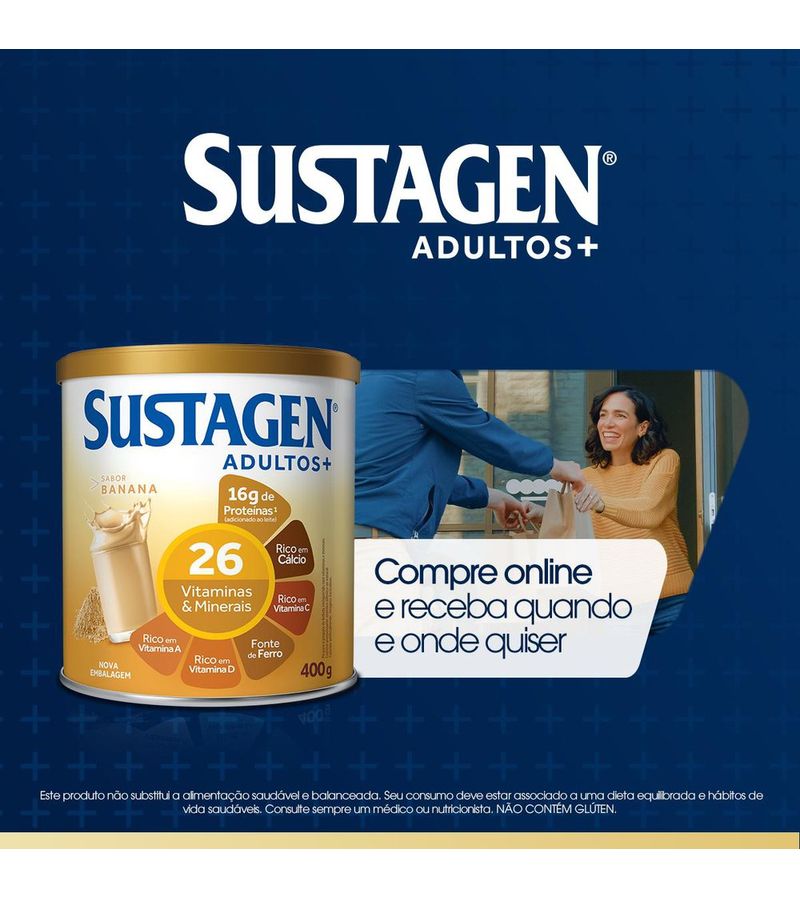 Complemento-Alimentar-Sustagen-Adultos--Sabor-Banana---Lata-400g