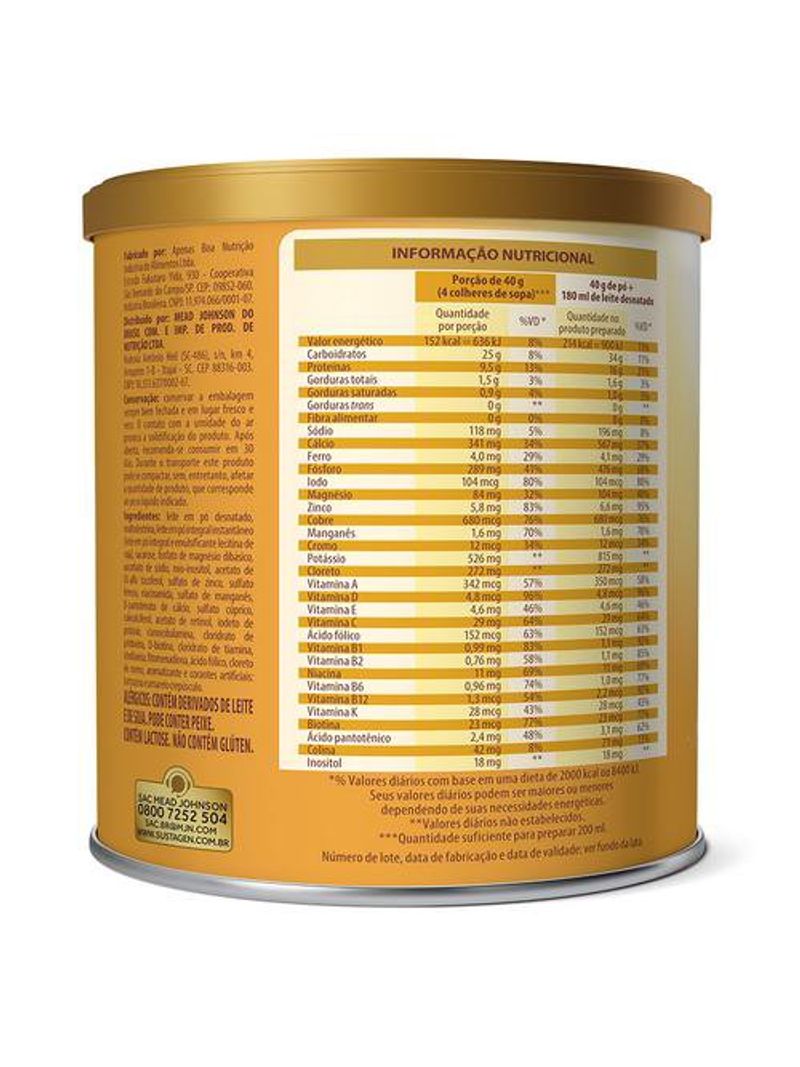 Complemento-Alimentar-Sustagen-Adultos--Sabor-Banana---Lata-400g