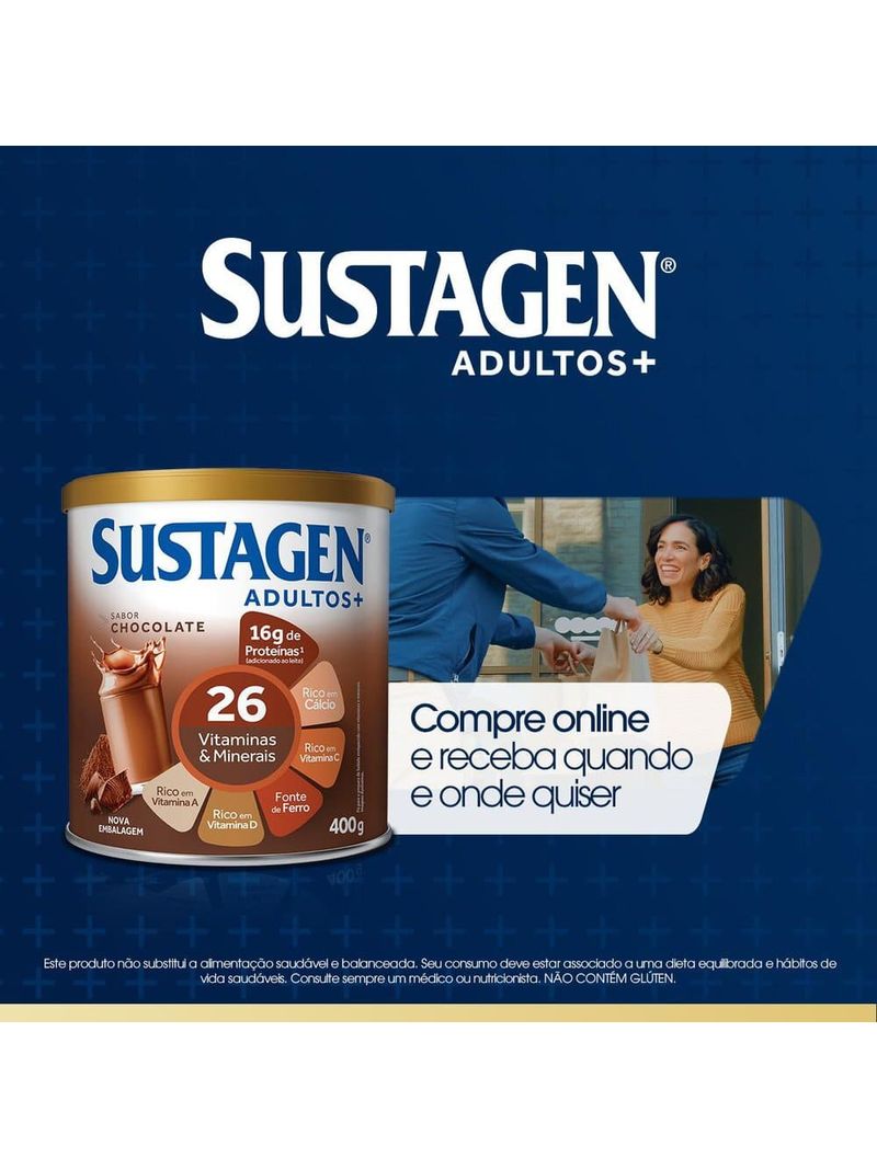 Complemento-Alimentar-Sustagen-Adultos--Sabor-Chocolate---Lata-400g