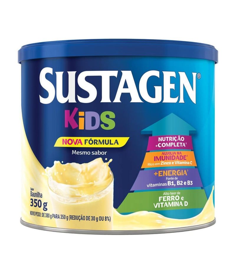 Complemento-Alimentar-Sustagen-Kids-Sabor-Baunilha---Lata-380g