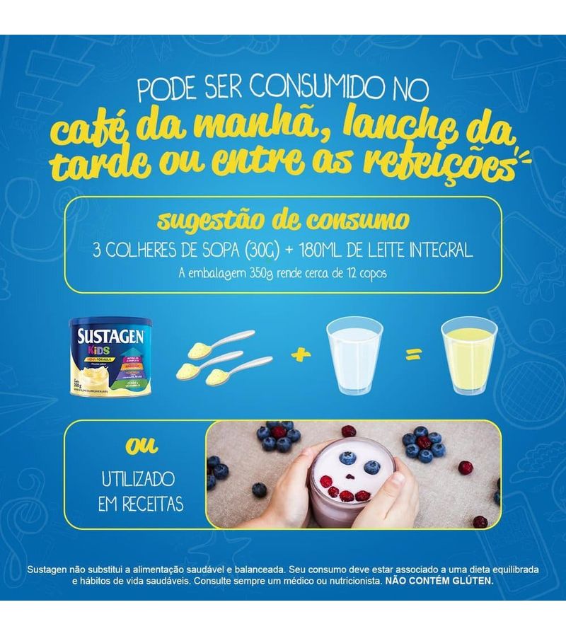 Complemento-Alimentar-Sustagen-Kids-Sabor-Baunilha---Lata-380g