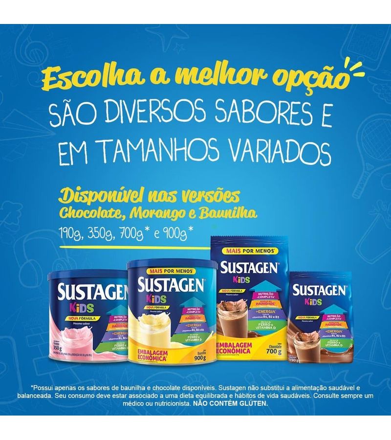 Complemento-Alimentar-Sustagen-Kids-Sabor-Baunilha---Lata-380g