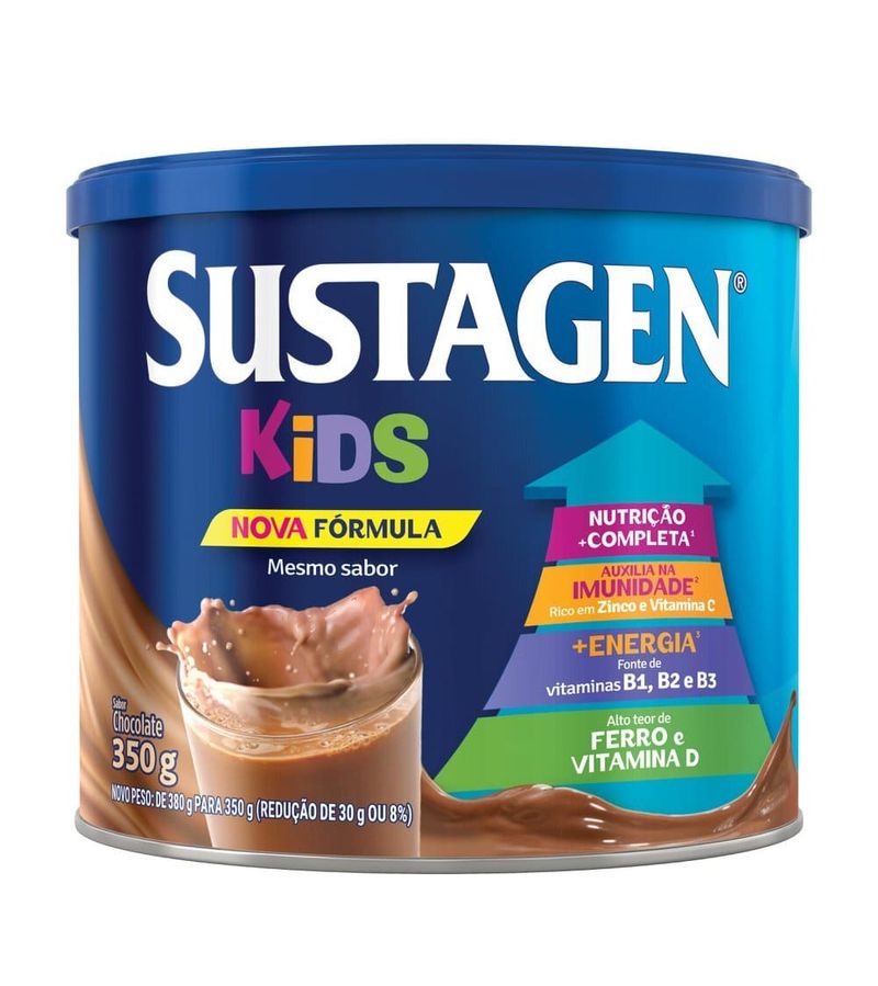 Complemento-Alimentar-Sustagen-Kids-Sabor-Chocolate---Lata-380g